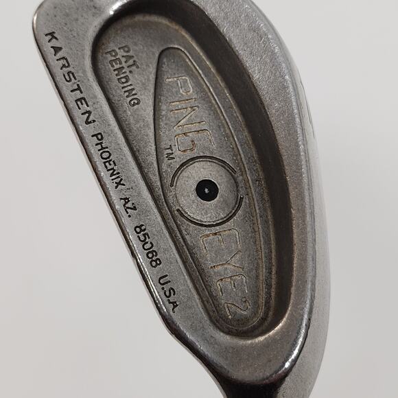 Ping Eye 2 Black Dot Single 4-iron, Karsten Steel Shaft Stiff-Flex RH 38.5" - Picture 6 of 13